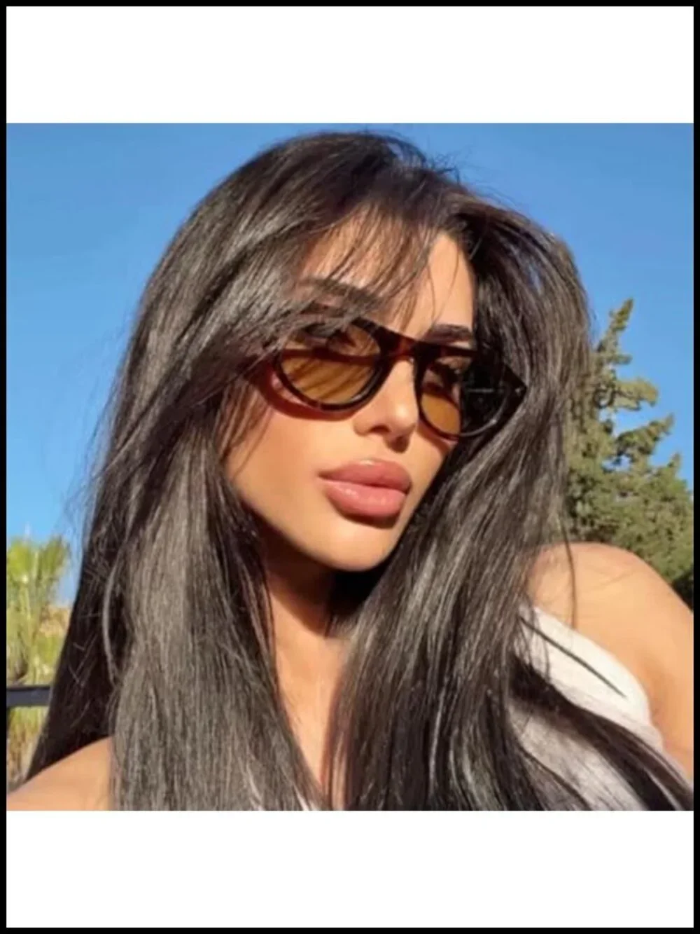 Cat Eye Sunglasses UV400 Protection Unisex Retro Shades